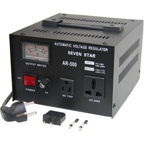 Sevenstar Voltage Regulator with Meter 500