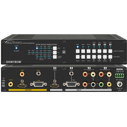 Shinybow SB-3690A MultiVideo Digital Converter & Scaler