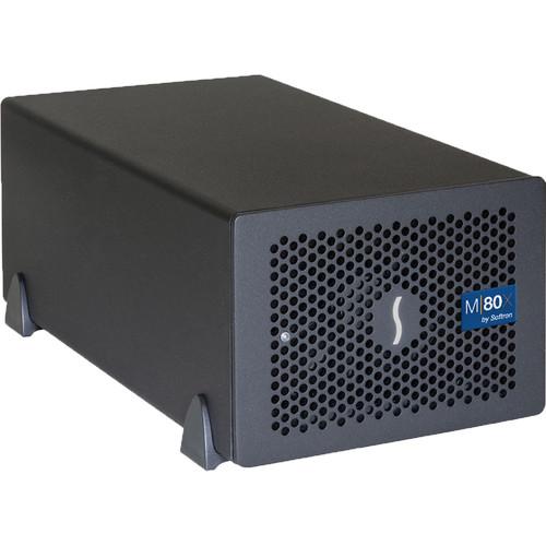 Softron M80X-8xMovieRecorder License 1Dongle 8 SDI 3G In Vid Card 1Thunderbolt 3Expansion Chass Black TB Cbl