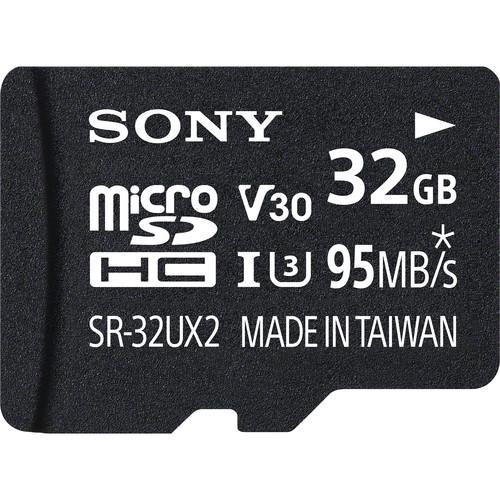 Sony 32GB SR-UX2A Series UHS-I microSDHC Memory Card