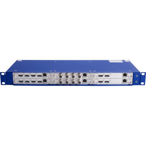 Teracue 6-Slot Rack-Mount Chassis with Redundant Power Supply for ENC-400 Encoder Series
