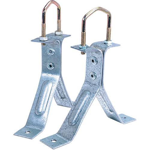 Video Mount Products 6" Wall Mount for 1.25 to 1.66" Antenna DBS Pipe