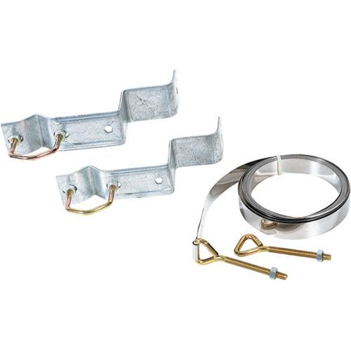 Video Mount Products Z-Type Chimney Mount for 1.25 to 1.66" Antenna DBS Pipe