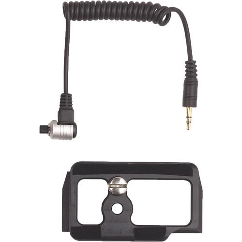 AquaTech Cable Release and Camera Plate Kit for Nikon D7500 in BASE Housing