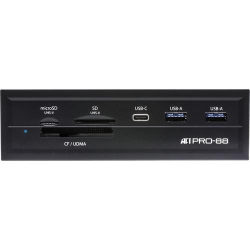 Atech Flash Technology PRO-88 USB 3.1 Gen 1 Professional 5.25" Media Card Reader Hub