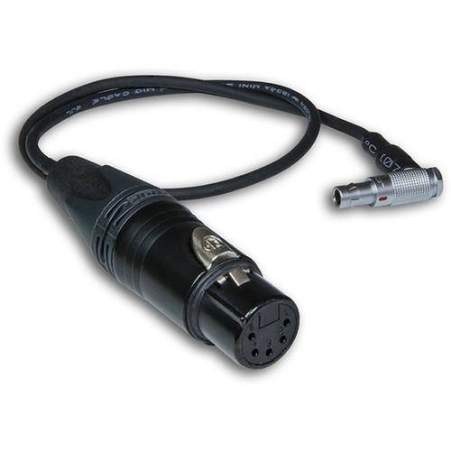 Beachtek BT-LEMO XLR5F to Right-Angle LEMO Adapter Cable