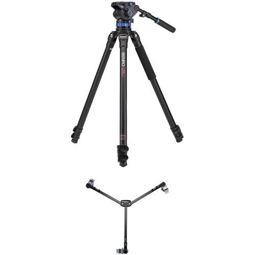 Benro S7 Video Tripod Kit with A373F Legs and DL06 Tripod Dolly
