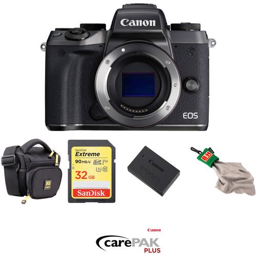 Canon EOS M5 Mirrorless Digital Camera Deluxe Kit