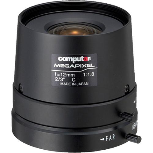 computar C-Mount 12mm f 1.8 5MP Manual Iris Lens