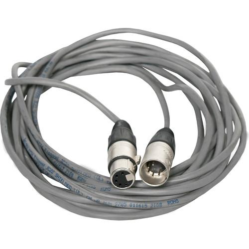 Fluotec DMX 5-Pin XLR Male to 5-Pin XLR Female Extension Cable