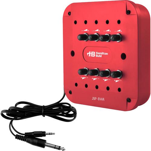 HamiltonBuhl 8-Position Jackbox for 3.5mm Stereo Headphones with Individual Volume Controls