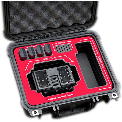 Jason Cases Hard Travel Case for Blackmagic Video Assist 5" Recording Monitor