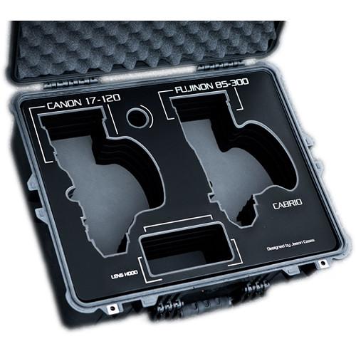 Jason Cases Protective Case for Canon 17-120mm & Fujinon 85-300mm Lenses