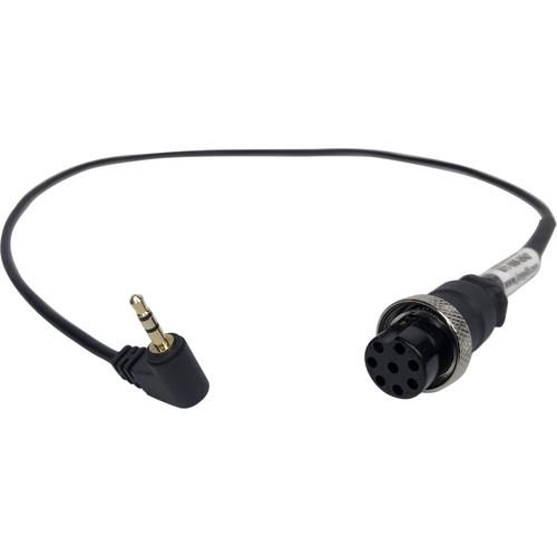 Jony CAZR4LAN ZR4 8-Pin DIN to 2.5mm Stereo Plug LANC Adapter Cable