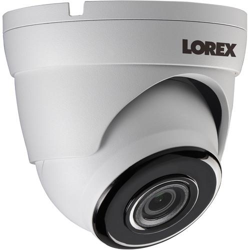 Lorex LKE343B 4MP Outdoor Network Dome Camera with Color Night Vision