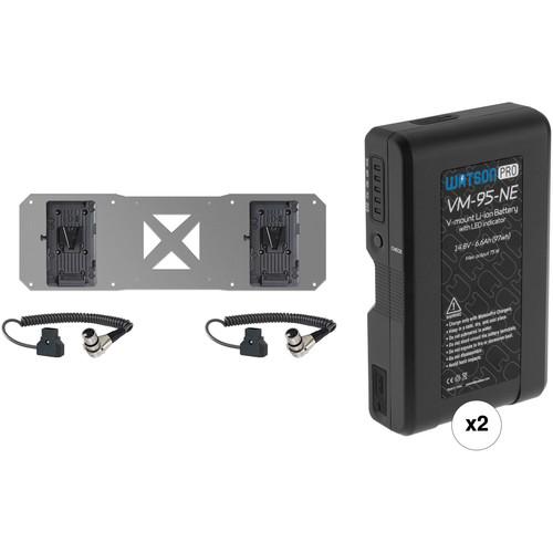 SHAPE 2-Battery, Plate & D-Tap Cable Kit for Atomos Sumo