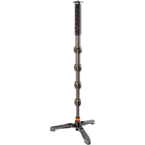 3 Legged Thing Alan Carbon Fiber Monopod with DOCZ Foot Stabilizer