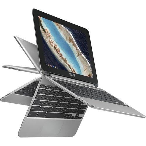ASUS 10.1" C101PA-DB02 Multi-Touch 2-in-1 Chromebook Flip