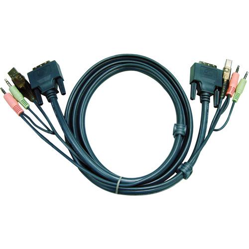 ATEN 2L-7D03UD USB DVI-D Dual Link KVM Cable