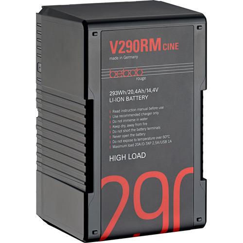 Bebob Factory GmbH V290RM-CINE 14.8V 293Wh High Load V-Mount Li-Ion Battery