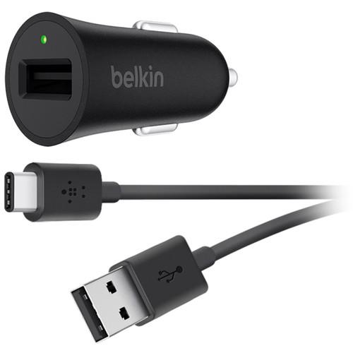 Belkin BOOSTUP USB Type-A to USB Type-C Car Charger