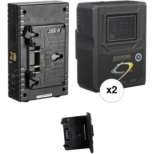 Core SWX 2 x HC9 Mini Battery Kit with Hotswap Plate & Dual Charger