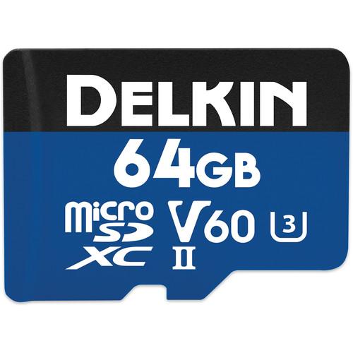 Delkin Devices 64GB Prime UHS-II microSDXC Memory Card
