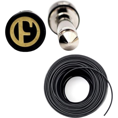 F-PEDALS Self-Assembly Cable Kit with 12 Right-Angle Jacks