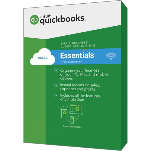 Intuit QuickBooks Online 2017 1-Year Subscription