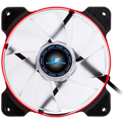 Kingwin PWM Long-Life Bearing Case Fan with Red LED for XF Mobile Rack Series