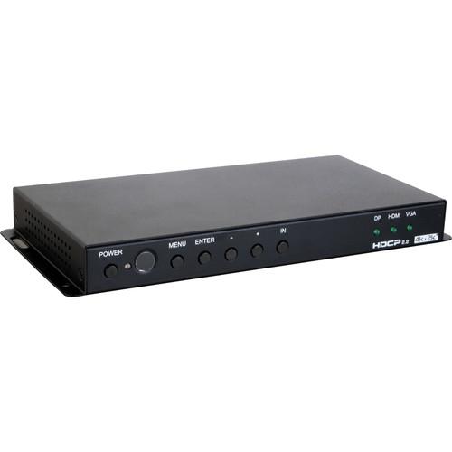 Link Bridge HDMI 2.0 Scaler with HDMI DisplayPort VGA Input