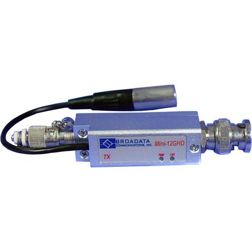 Link Bridge Mini 12G-SDI Video Transmitter over Single Multi-Mode ST One-Fiber Connection