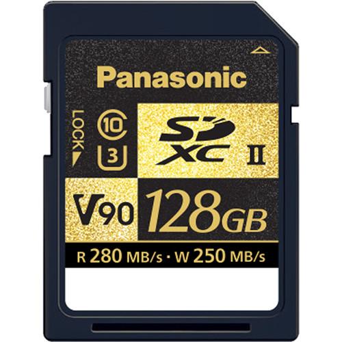 Panasonic 128GB UHS-II SDXC Memory Card
