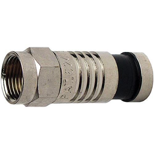 Platinum Tools SealSmart Coax Quad Compression F Connector for RG-6 Cable