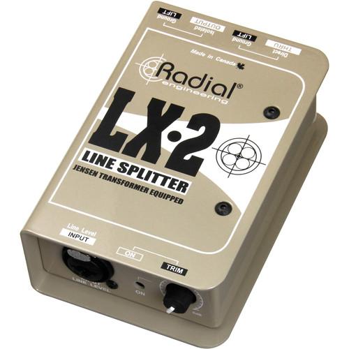 Radial Engineering LX-2 Passive Line Splitter and Attenuator