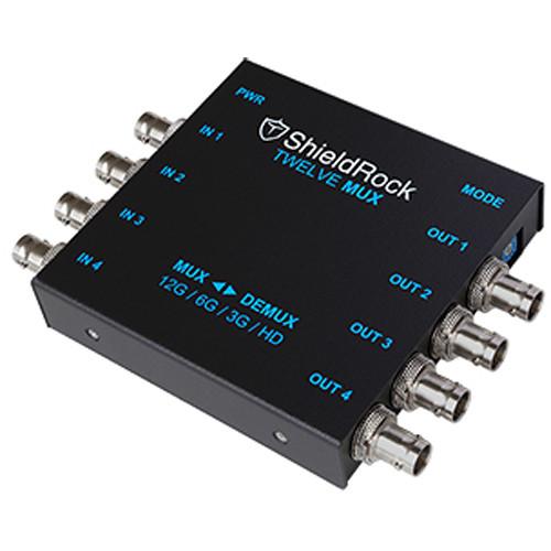 ShieldRock TWELVE MUX 12G-SDI Mux DeMux Converter