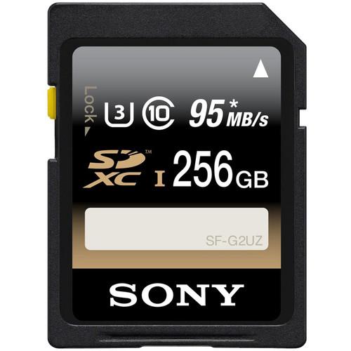 Sony 256GB SF-UZ Series UHS-I SDXC Memory Card