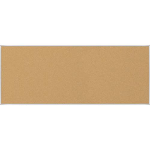 Best Rite VT Logic Natural Cork Surface Tackboard with Aluminum Trim