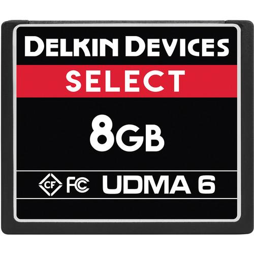 Delkin Devices 8GB Select UDMA 6 CompactFlash Memory Card