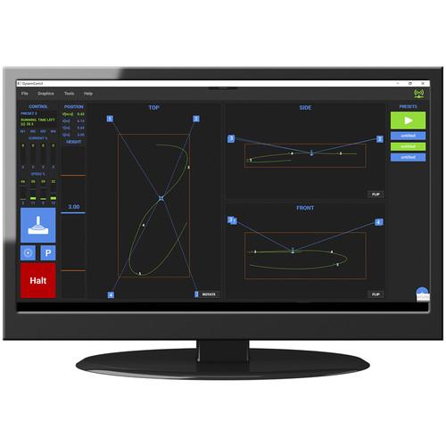 DynamiCam Smart GUI with Camera Motion Presets