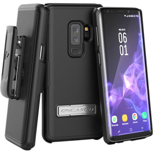 Encased Slimline Case with Belt Clip Holster for Samsung Galaxy S9