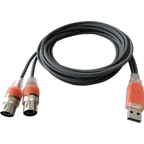 ESI MIDIMATE eX USB MIDI Interface Cable with Two I O Ports