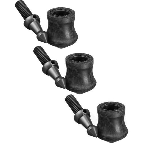 Gitzo Short Spikes and Rubber Feet