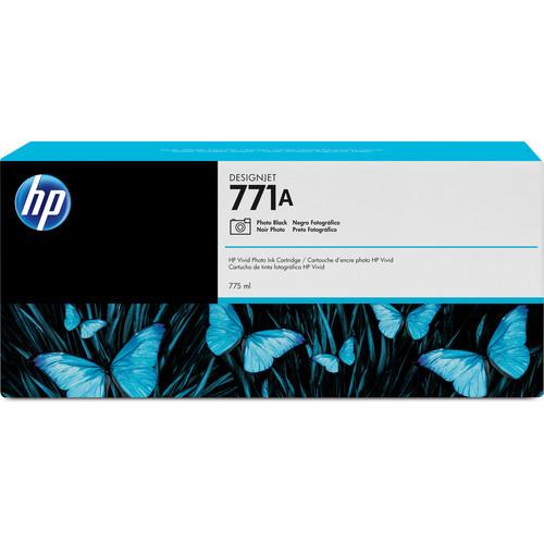 HP 771A DesignJet 775mL Photo Black Ink Cartridge