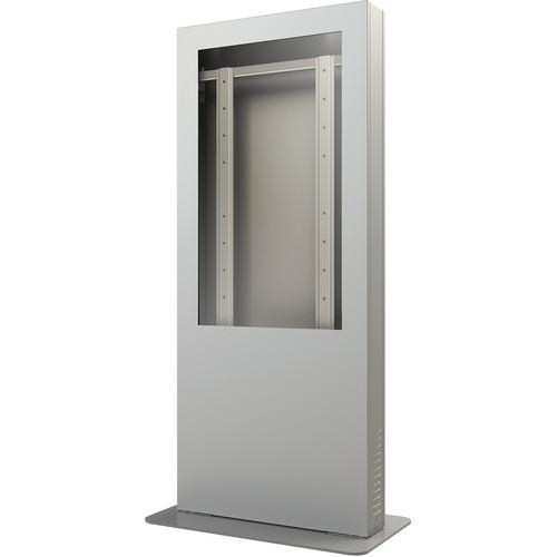 Peerless-AV KIP547B-S-3 Portrait Back-to-Back Kiosk Enclosure for 47" Display