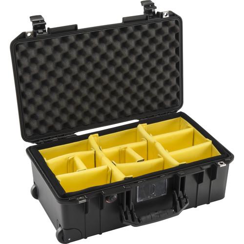 Pelican 1535 AirWD  2017 Wheeled Carry-On Case with Dividers