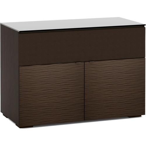 Salamander Designs Berlin 329 44" TV Stand Cabinet w Center Speaker Opening in Textured Wenge