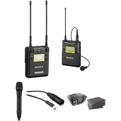 Sony 2-Channel Receiver with Bodypack and Handheld Microphone Kit