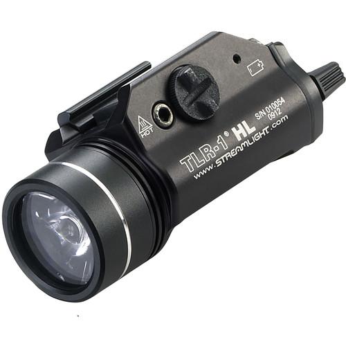 Streamlight TLR-1 HL Rail-Mounted Weapon Flashlight with Earless Screw Kit