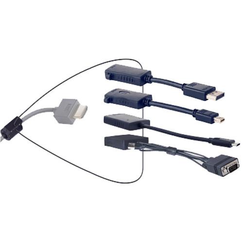 TechLogix Networx HDMI Cable with VGA USB, USB-C, DisplayPort & Mini-DisplayPort Adapters